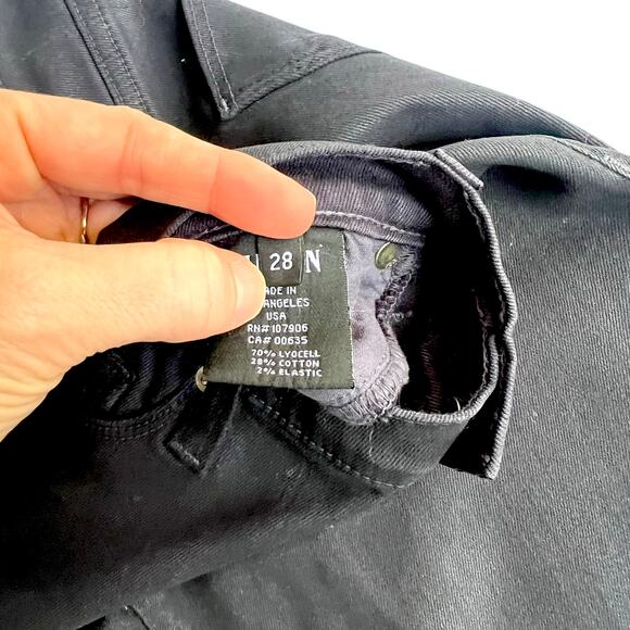 HUDSON Women’s Super Skinny Jeans –  – Grey Charcoal – Size 28 - 30” Inseam - Picture 5 of 11